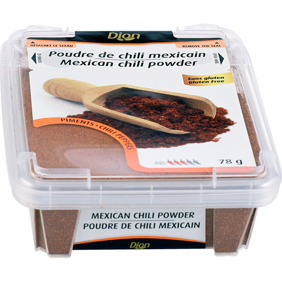Dion Piments mexicains moulus 78 g, 6,40 $/100g