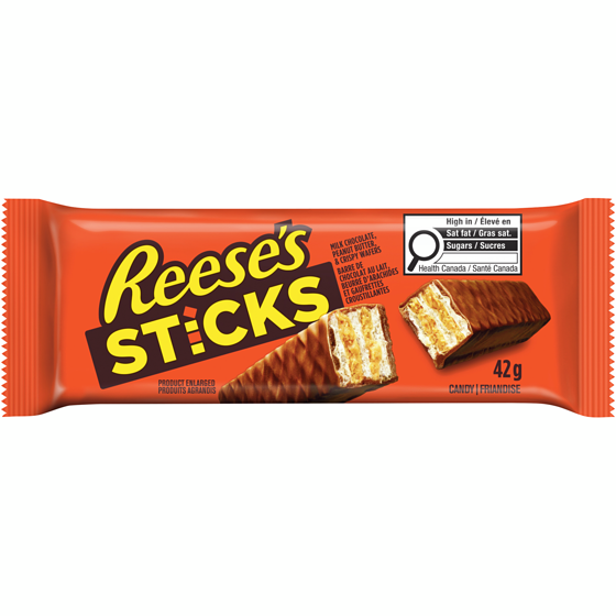 Reese's Sticks 20x42.0 g, $2.88/100g