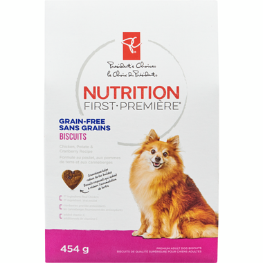 PC Nutrition First Grain-Free Dental Dog Biscuits