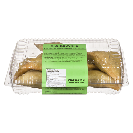 Gelda Samosa Spinach & Cheese  400 g, $1.88/100g
