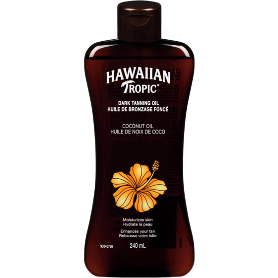 Hawaiian Tropic Huile de bronzage foncé 240 ml, 6,87 $/100ml