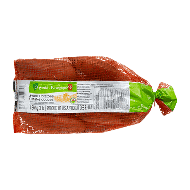PC Organics Organic Sweet Potatoes, 3 lb Bag 1.36 kg, $0.59/100g