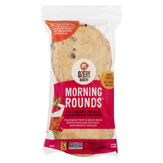 Pita Break Morning Rounds, Cranberry Orange 450 g, $1.33/100g