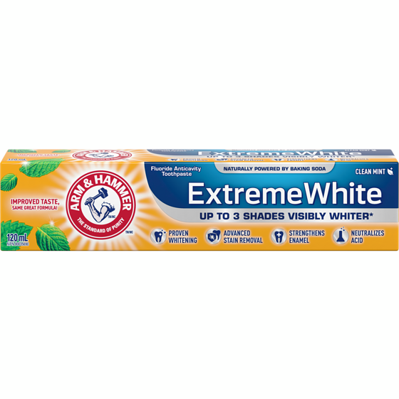 Arm & Hammer Advance White Extreme Whitening Toothpaste 120 ml, $3.58/100ml