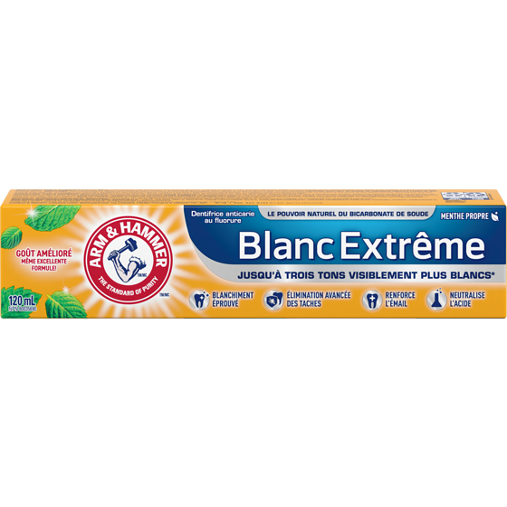 Arm & Hammer Dentifrice avec pouvoir blanchissant extrême Advance White 120 ml, 3,58 $/100ml