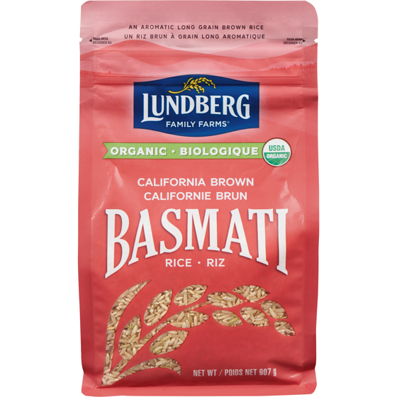 Lundberg Organic California Brown Basmati Rice 907 g, $1.65/100g