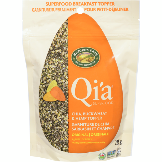 Nature's Path Organic Original Chia, Buckwheat & Hemp Superfood Breakfast Topper Cereal 225 g, $4.00/100g