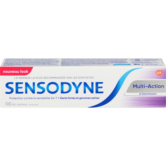 Sensodyne Multi-Action Et Blanchissant (Dentifrice) 100 ml, 6,99 $/100ml