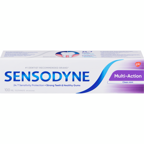 Sensodyne Multiaction Toothpaste For Sensitive Teeth 100 ml, $6.99/100ml