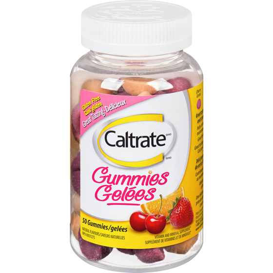 Caltrate Gummies 50 ea, $0.31/1ea