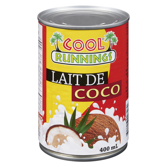 Cool Runnings Lait de coco 400 ml, 0,38 $/100ml