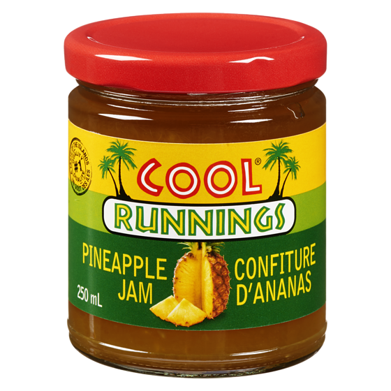 Cool Runnings Runnings Pineapple Jam     250 ml, $1.44/100ml
