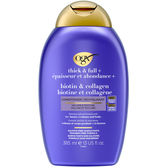 Ogx Thick & Full + Biotin & Collagen Volumizing Conditioner 385 ml, $2.98/100ml