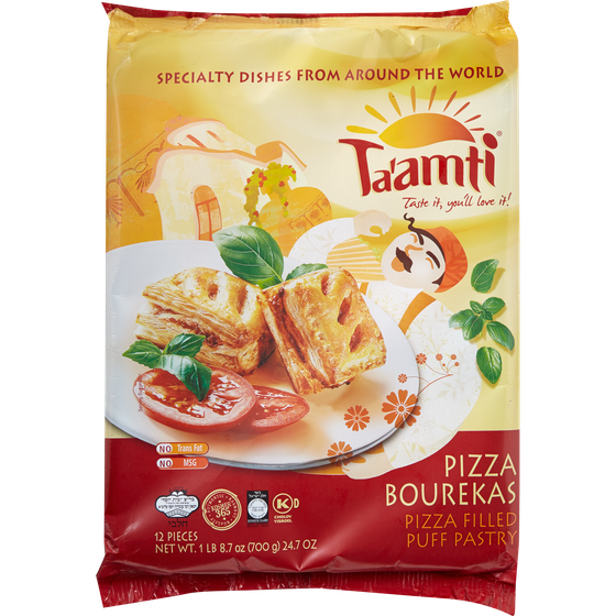 Ta'amti Kosher Ta'Amti Bourekas, Pizza 700 g, $1.64/100g