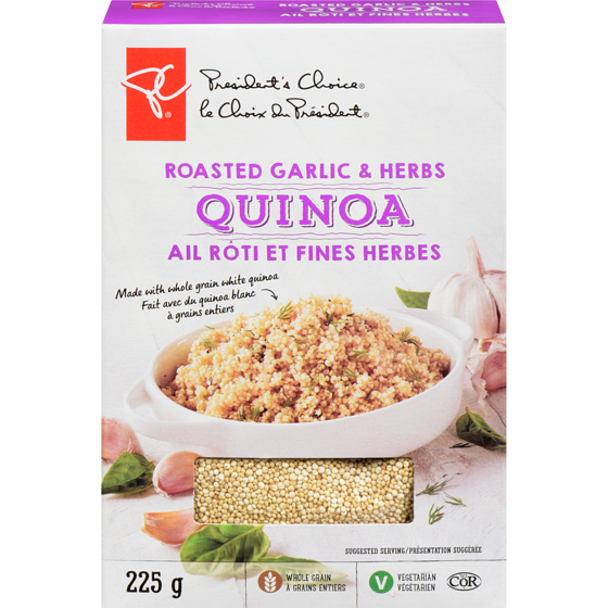 PC Roasted Garlic & Herb Quinoa PC.ca