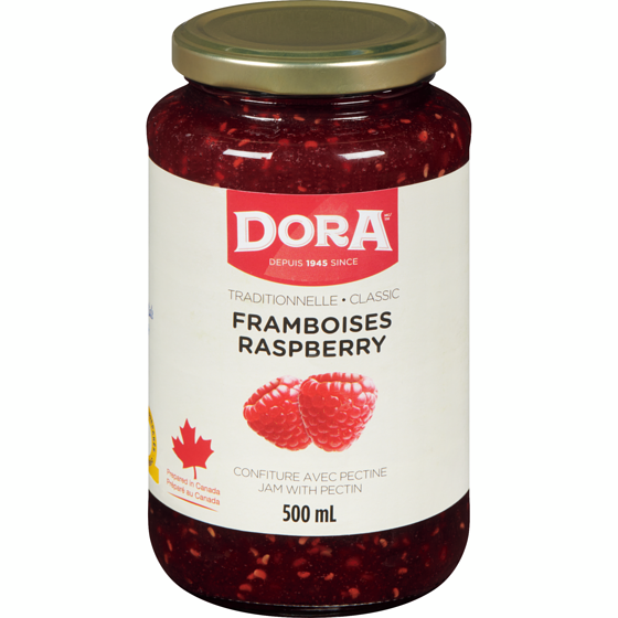 Dora Raspberry Jam with Pectin 500 ml, $0.70/100ml