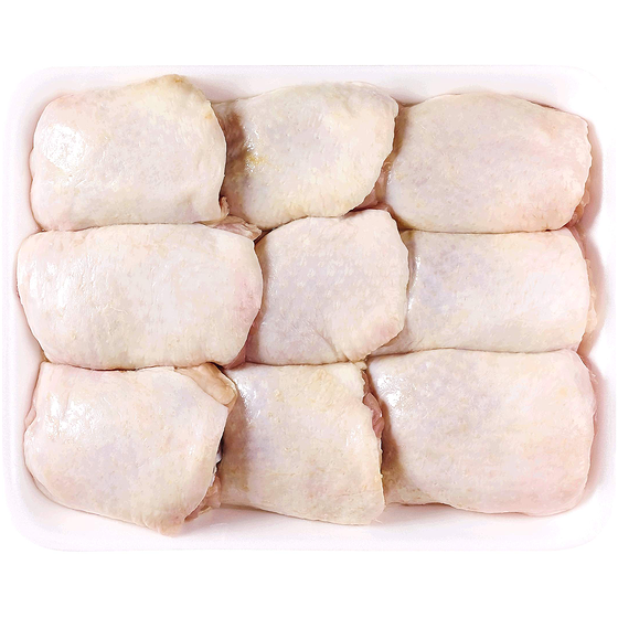 null Chicken Thigh, Bone-in, Skin-on, Club Pack $8.82/1kg $4.00/1lb