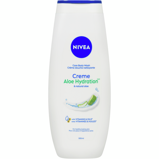 Nivea Shower Cream, Aloe Hydration 500 ml, $0.90/100ml