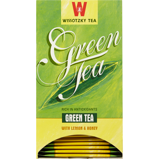 Wissotzky Honey & Lemon Green Tea 30 g, $9.97/100g