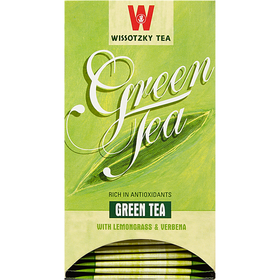 Wissotzky Verbana & Lemon Grass Green Tea 30 g, $9.97/100g