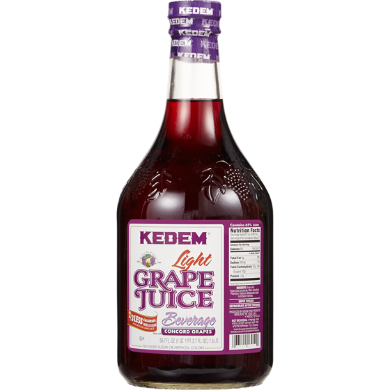 Kedem Kosher Light Concord Grape Juice 1.5 l, $0.80/100ml