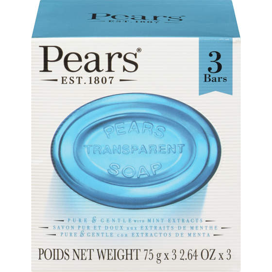 Pears Germ Shield Soap 3x75.0 g, $1.68/100g