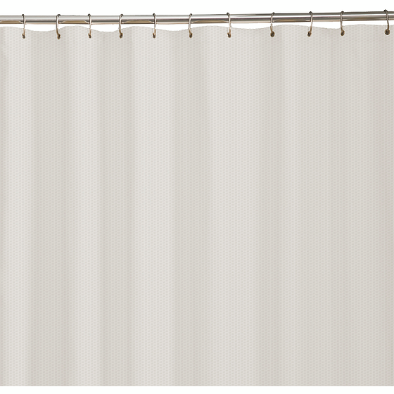 Everyday Essentials Rideau de douche blanc en microfibres 1 ea, 18,00 $/1ch