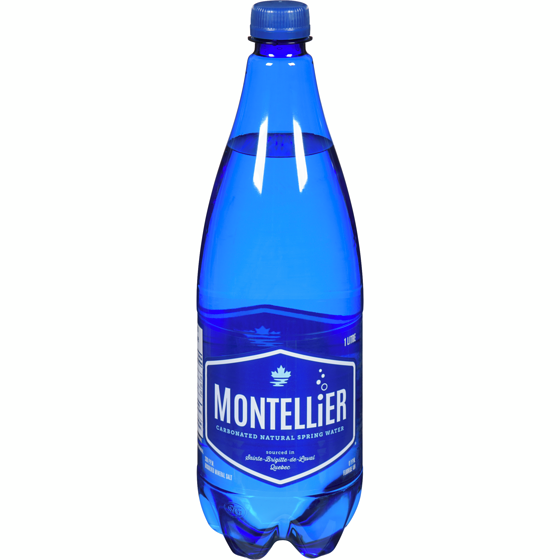 Montellier Carbonated Natural Spring Water 1 l, $0.18/100ml