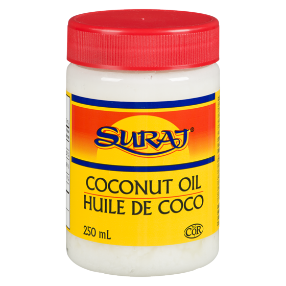 Suraj Huile de noix de coco 250 ml, 1,52 $/100ml