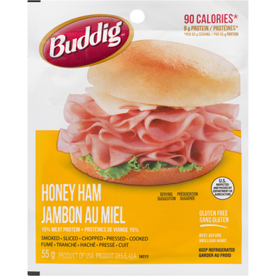 Carl Buddig Jambon au miel 55 g