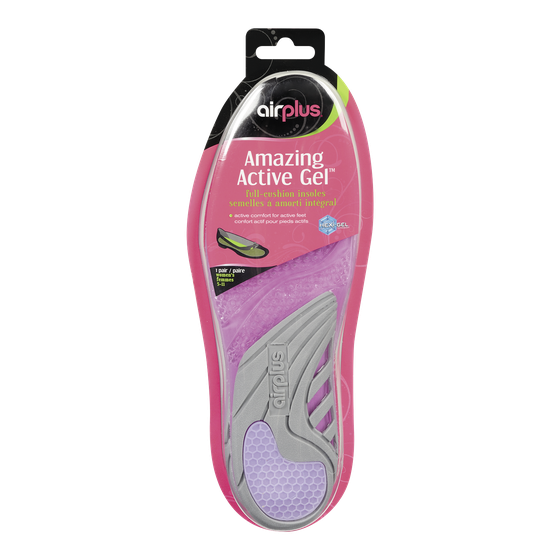 Airplus Semelles pour femmes Amazing Active Gel 1 ea, 21,99 $/1ch