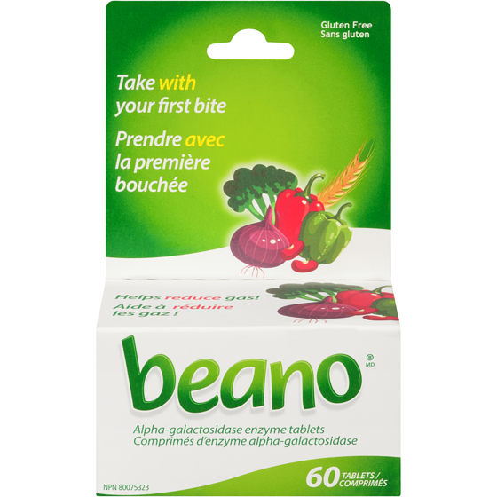 Beano Tablets 60 ea, $0.29/1ea