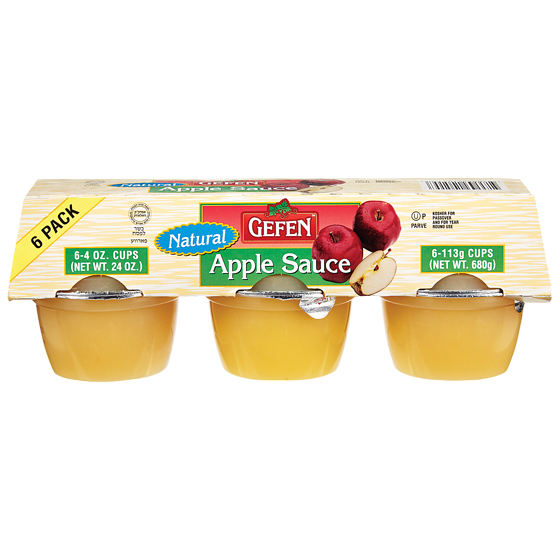 Gefen Natural Apple Sauce 113 g, $7.07/100g