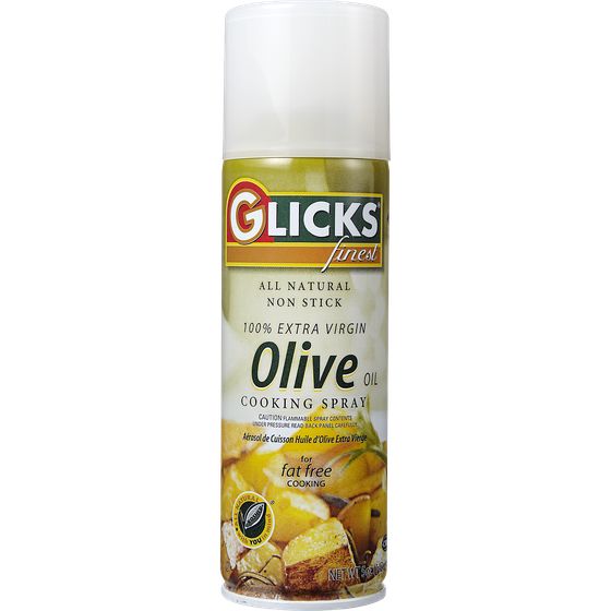 Glicks Huile d'olive en vaporisateur 148 ml, 6,75 $/100ml