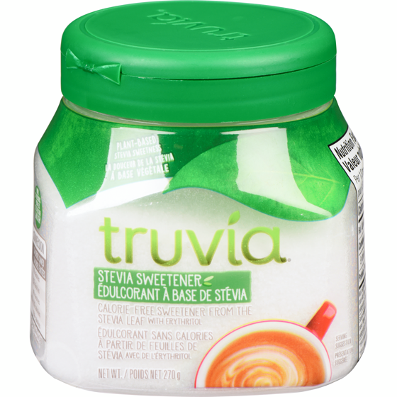 Truvia Calorie-Free Sweetener from the Stevia Leaf Spoonable Jar 270 g, $3.70/100g