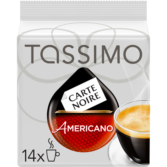 Tassimo Disques individuels T DISC de café Américano Carte Noire 14 ea, 1,07 $/1ch