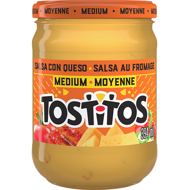 Tostitos Salsa au fromage 394 ml, 1,52 $/100ml