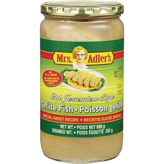 Mrs Adlers Mrs. Adlers Old Jerusalem Gefilte Fish 680 g, $2.03/100g