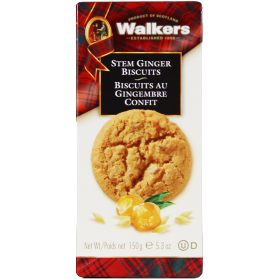 Walkers Stem Ginger Biscuits 150 g, $4.53/100g