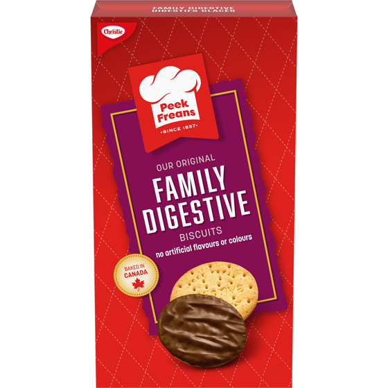 Peek Freans Biscuits digestifs familiaux, associer à toute boisson chaude pour une pause-collation délicieuse 300 g, 1,66 $/100g