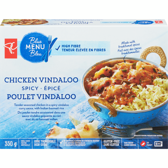 PC Blue Menu Spicy Chicken Vindaloo PC.ca