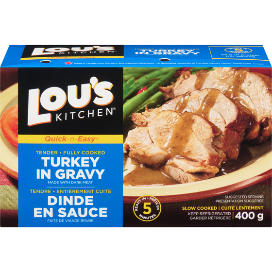 Lous Quick N Easy Turkey Roast, Slow Roasted 400 g, $3.00/100g