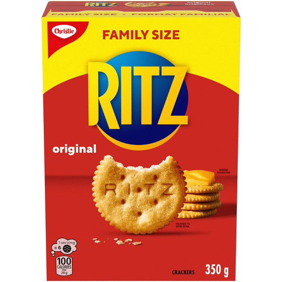Christie Ritz Original Crackers, Family Size 350 g, $1.14/100g