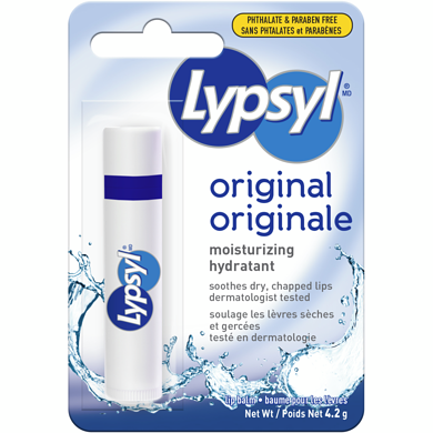 Lypsyl Baume original pour les lèvres 4.2 g, 56,90 $/100g