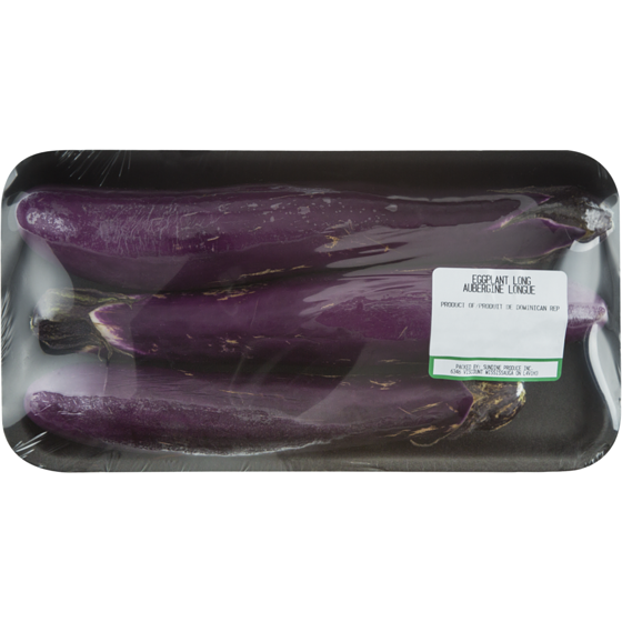 null Long Eggplants (1Pack) $9.92/1kg $4.50/1lb