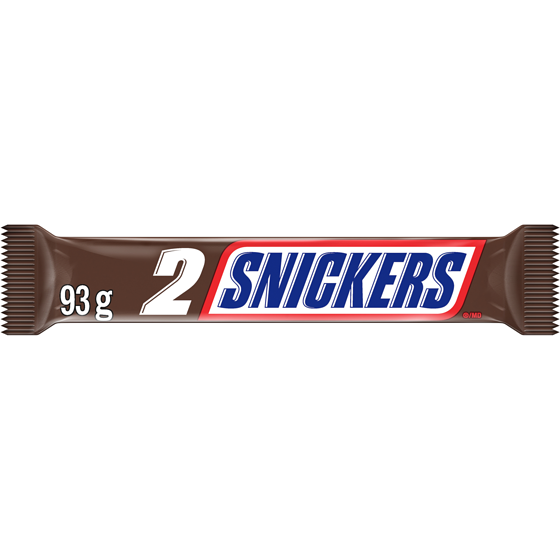 Mars Barre choc. au lait et arachides, grand format 2 morc 93 g, 3,22 $/100g