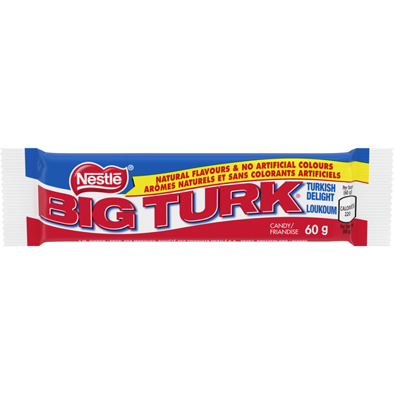 Nestlé Big Turk Turkish Delight Candy Bar 60 g, $3.32/100g