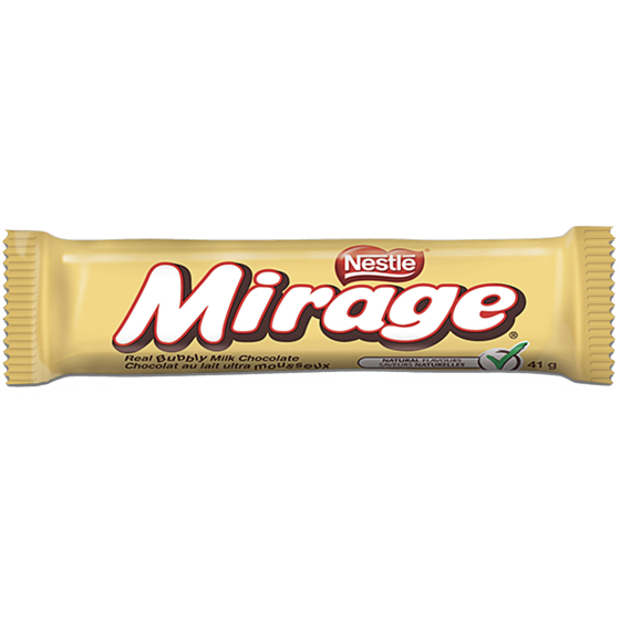 Nestlé Barre de chocolat Mirage 36x41.0 g, 3,45 $/100g