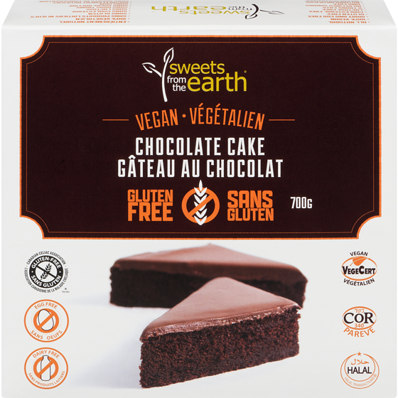 Sweets From The Earth Gluten Free Chocolate Cake 700 g, $2.64/100g