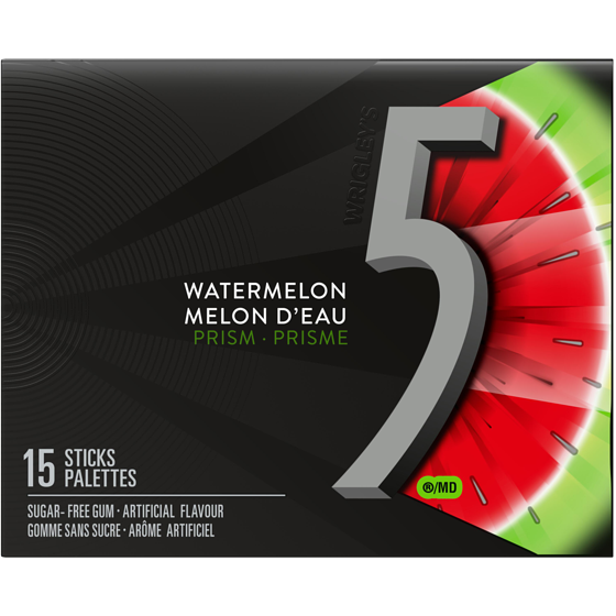 Wrigley's Gum Prism, case 10x1.0 ea, $1.60/1ea